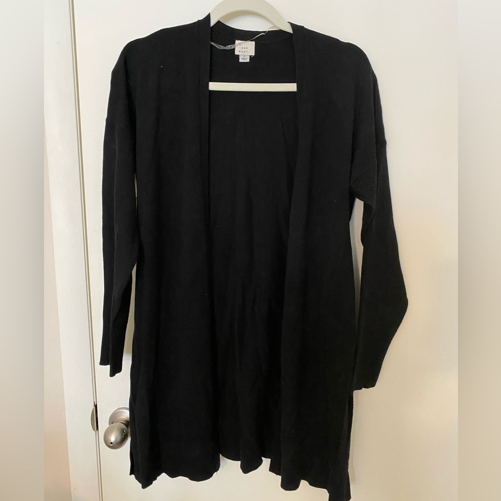 A New Day size L open cardigan sweater